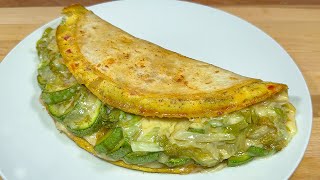 Don't eat bread, make a healthy and delicious zucchini recipe! Simple recipe!