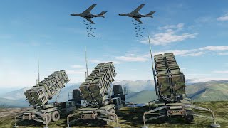 SAM Patriot Shot Down Russian Bombing Planes in Air Strikes - DCS World screenshot 2