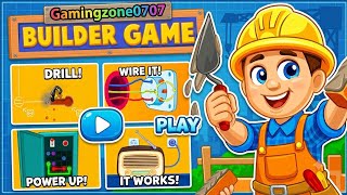 🔨 BUILDER GAME! 🏗️ Drill, Wire & Power Up! | Epic Construction Gameplay | Builder Game by Bubadu  screenshot 2