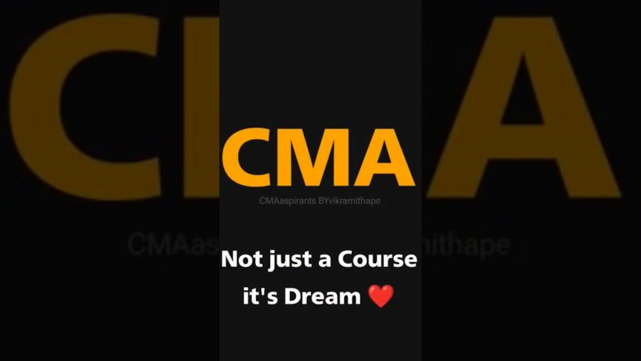 dream CMA aspirant💯💖