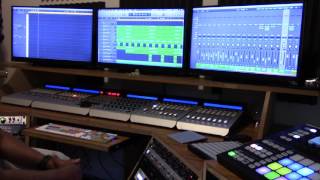 Messing around in the studio...