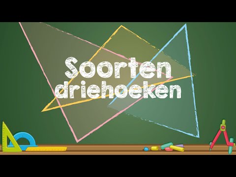 Soorten driehoeken - (Wiskunde)