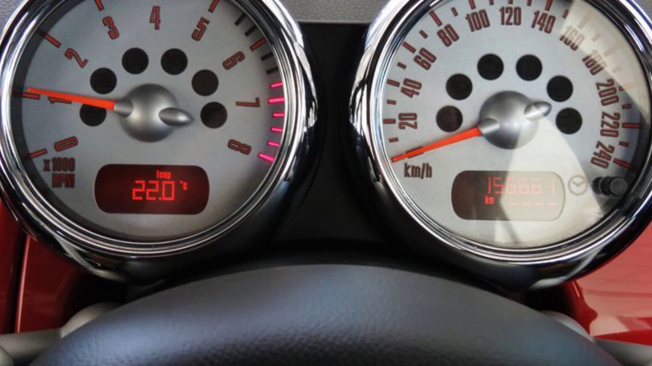 2007 Mini Cooper R52 Cabrio Red 5 Speed Manual Cabriolet - YouTube