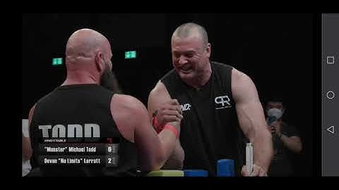 Devon Larratt vs Michael Todd - Full match King of the Table Dubai