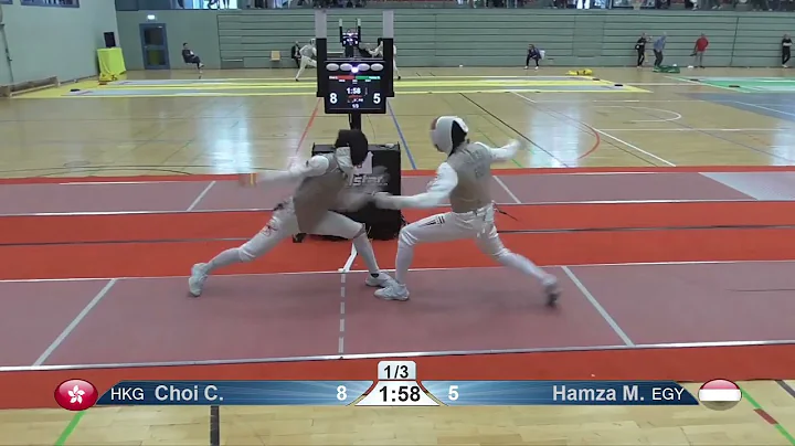 2022 1406 T16 02 M F Individual Bonn Germany WC RED HAMZA EGY vs CHOI HKG