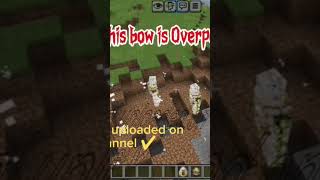 Minecraft PE TNT Bow 💥 | Explosive Arrow Command #shorts