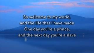 Video thumbnail of "Casting Crowns - Jesus Hold Me Now - Instrumental with lyrics"