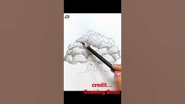 Drawing Banyan tree #shorts