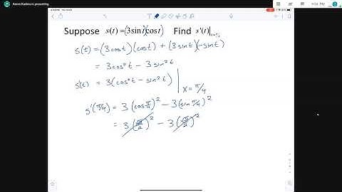 2.7 Product and Quotient Rule