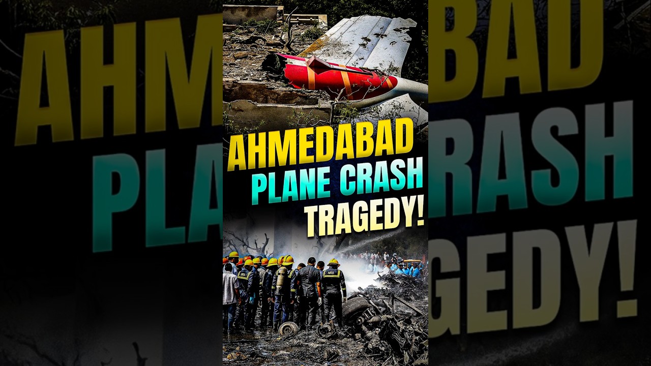 Ahmedabad Plane Crash News | Air India flight Crashes 😔 #airindiacrash #ahmedabadnews #planecrash