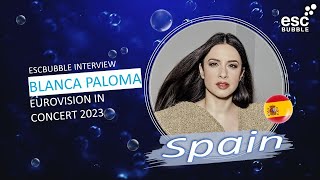 🇪🇸 Blanca Paloma speaks to ESCBubble about "EaEa" / Eurovision Spain 2023