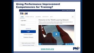 Introducing the Competencies for Performance Improvement Professionals in Public Health