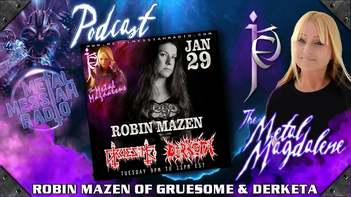 Robin Mazen bassist of Derketa/Gruesome...   and T...