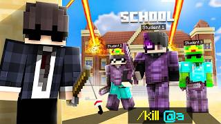 I Secretly Used 'CREATIVE MODE' On My School's Minecraft SMP..