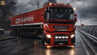 ETS2 1.58 | Realistic Driving | Renault T 540 | Transporting Potatoes | #ets2 screenshot 3