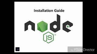 Install Nodejs On Windows Including Npm.