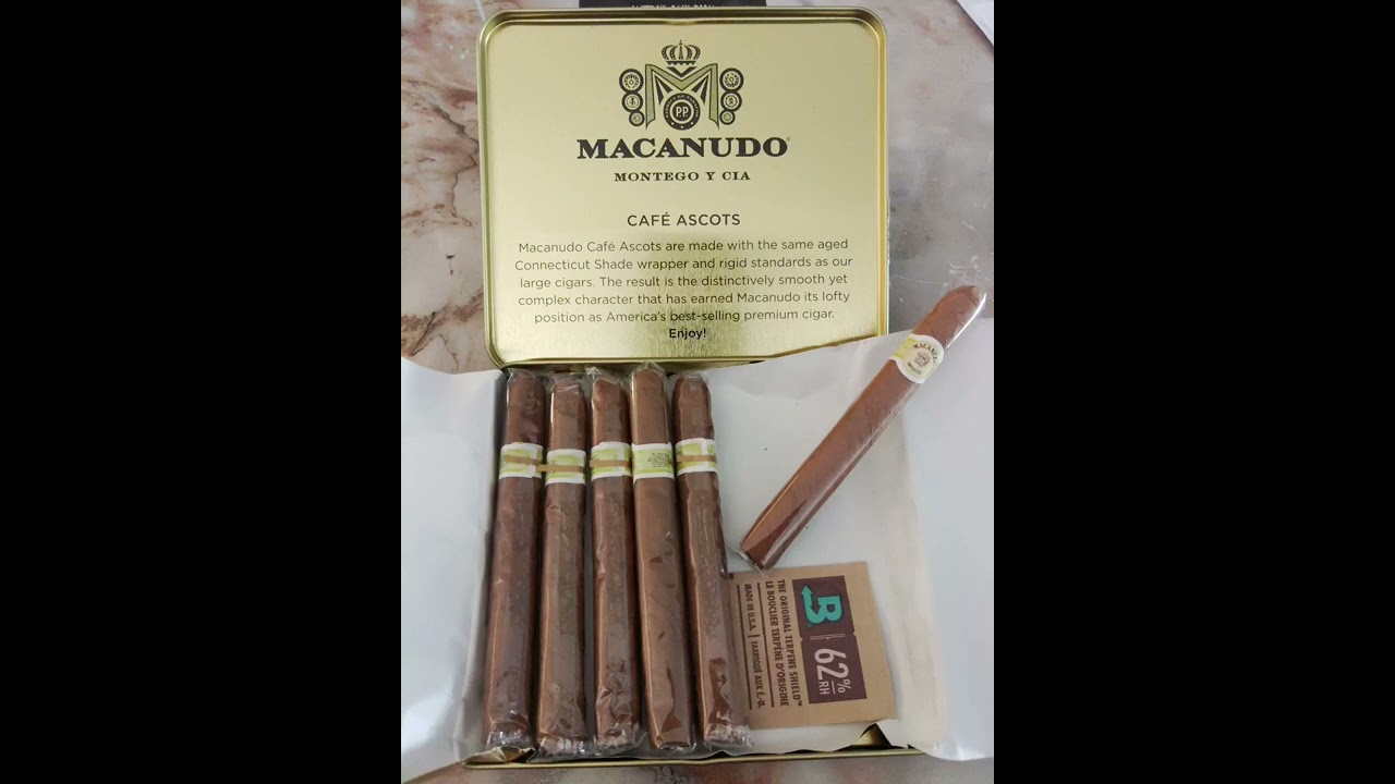 Macanudo Tin ! 🇲🇽 Exquisite Cigars ! Light Sweet & Woody ! Cheap Smoke !!