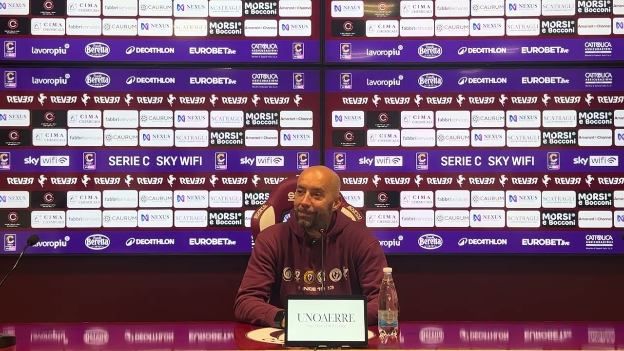 🎙️| Conferenza post Arezzo-Ravenna di Mister Bucchi