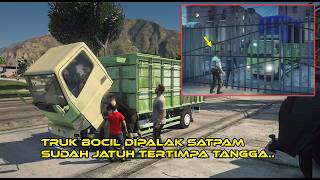 TRUK SI BOCIL DIPALAK SATPAM GUDANG,, GARA-GARA ULAH SI TOGAR