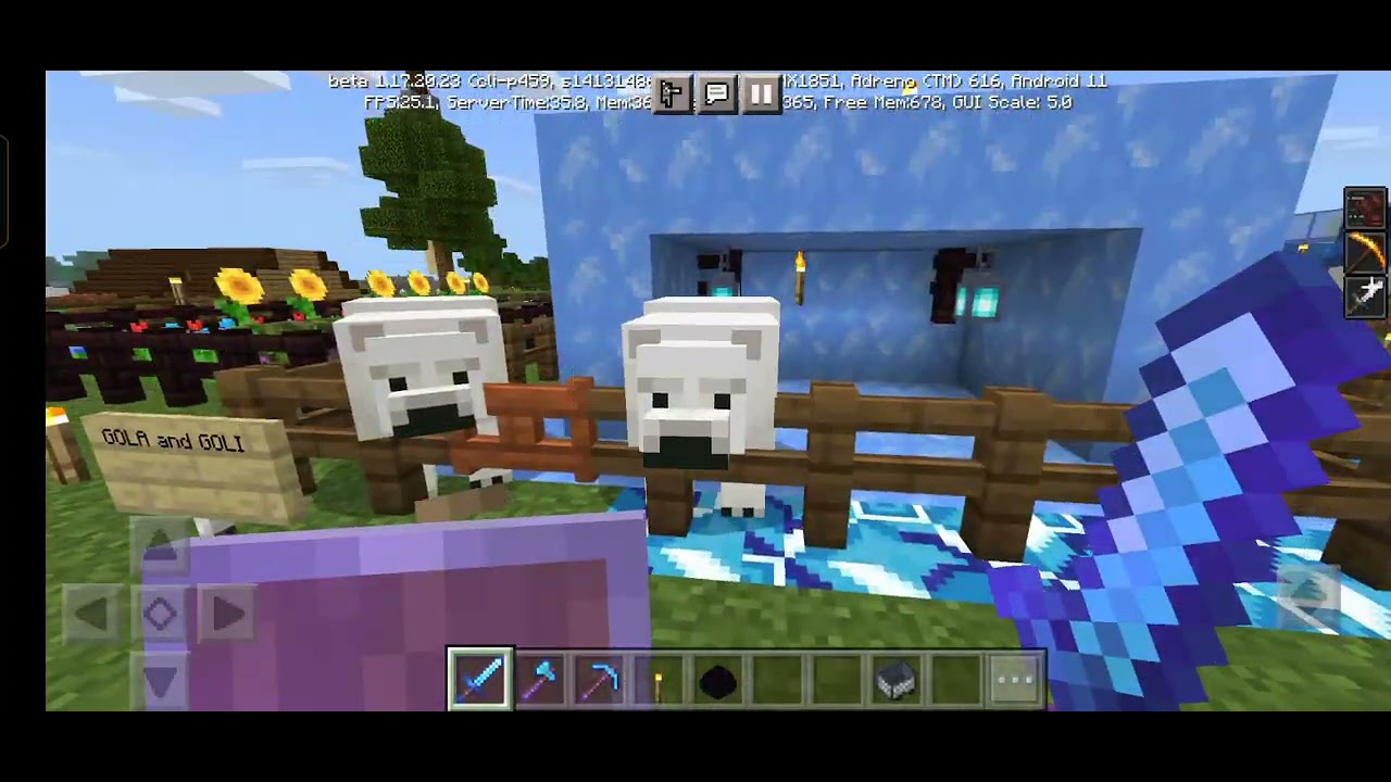 Minecraft showing my world part 1 pls like and subscribe - YouTube