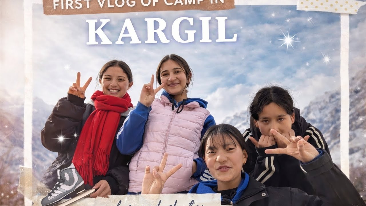 First vlog in kargil