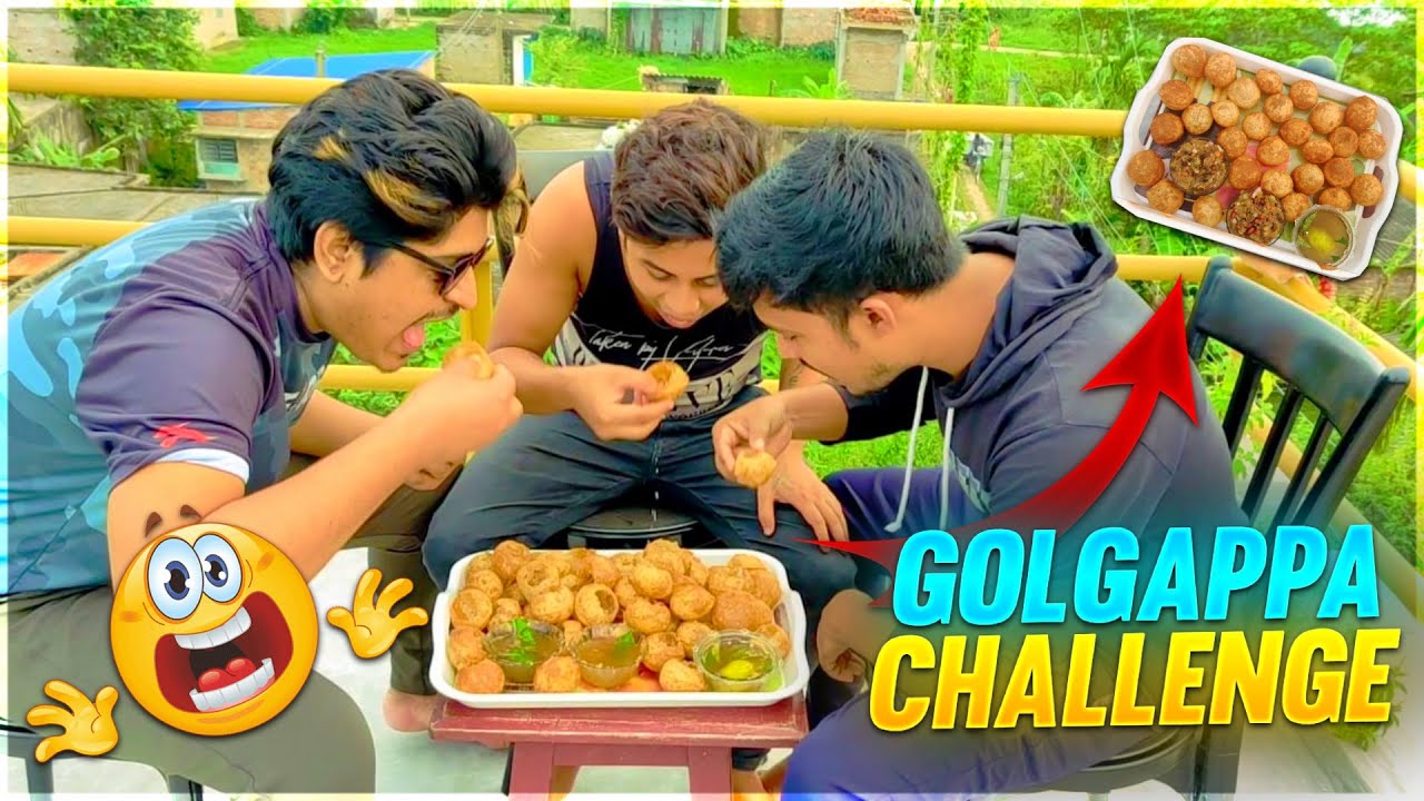 GOLGAPPA CHALLENGE || GYAN GAMING VLOG -5