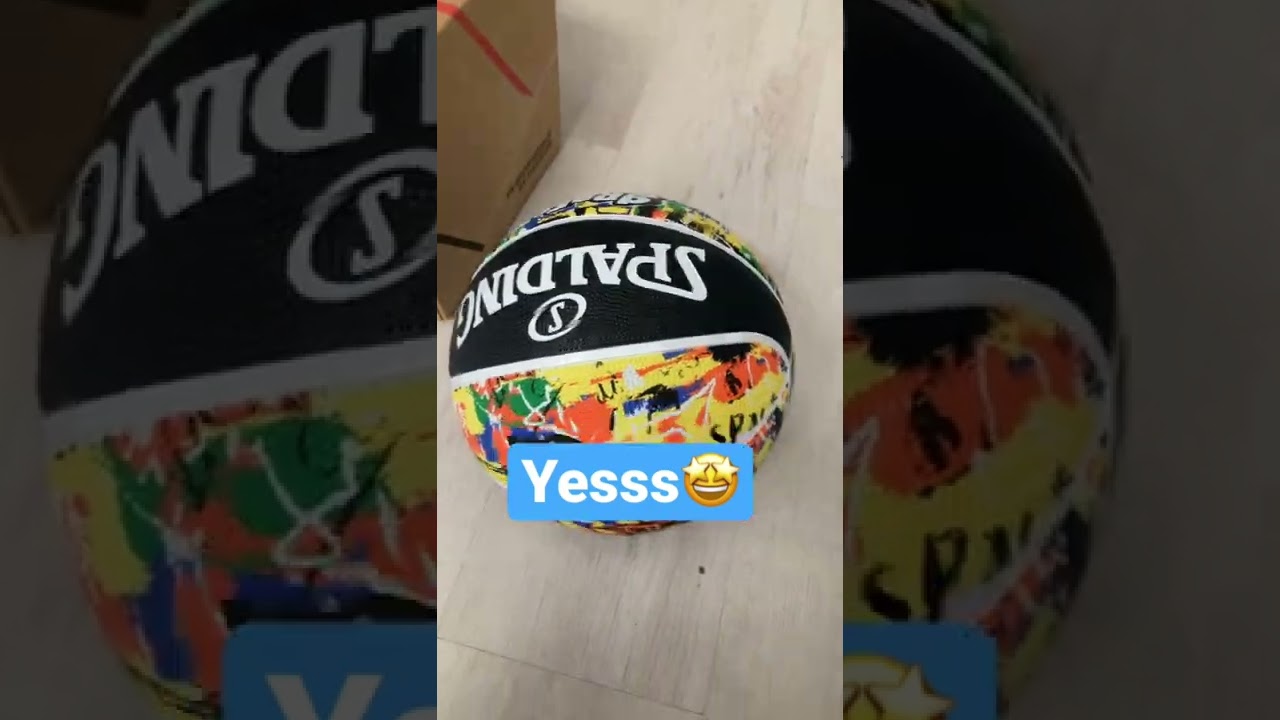 I got a new basketball yess | 