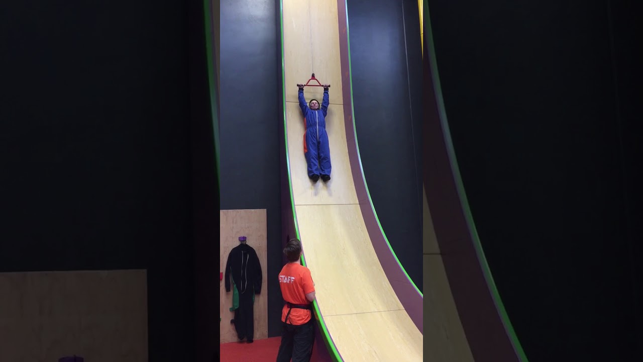 9m Vertical Drop Slide @ Clip 'N Climb North Shore
