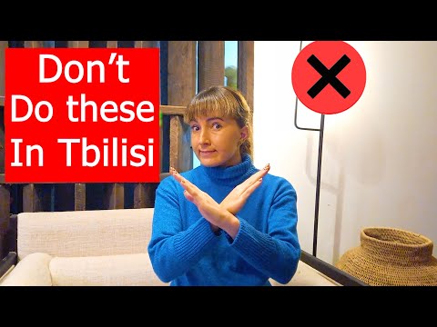 ✋ Tiflis'te Yapılmaması Gereken 5 Şey | #tbilisigeorgia #georgiatbilisi #tbilisitravelguide #tbilisi