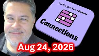 Art Plays Connections For Monday August 24