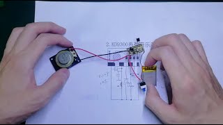 【实用电路原理与应用2】KD9300系列音乐芯片，了解9300系列音乐芯片的工作原理和使用方法