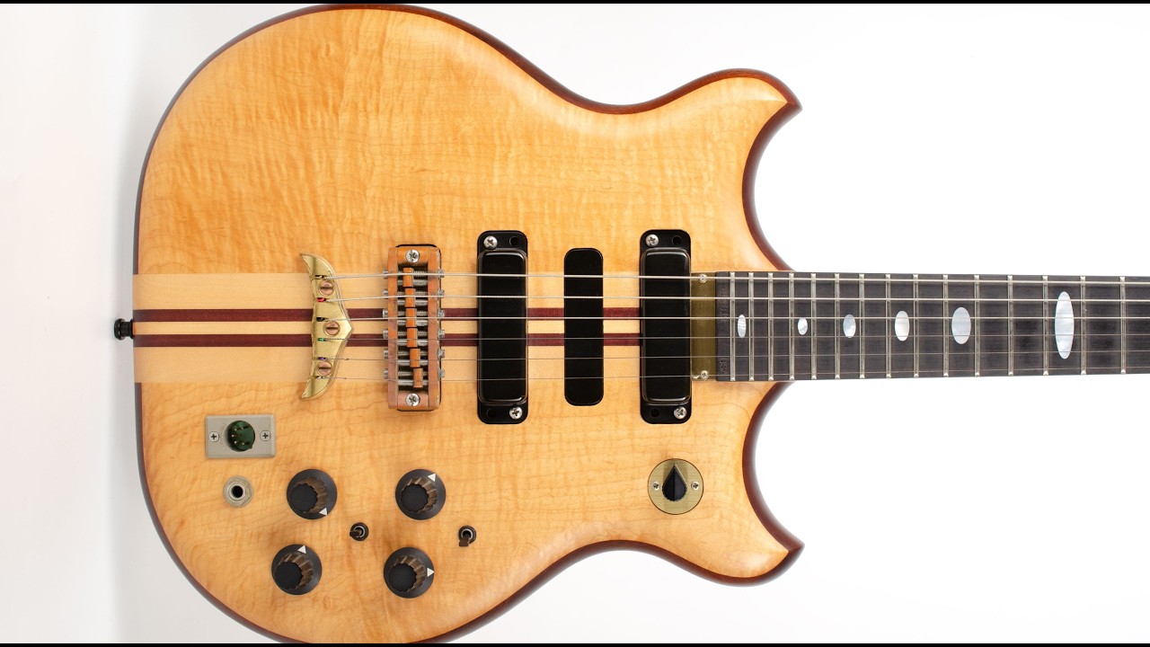 1981 Alembic Series I Medium Scale – Flamed Maple – Collector