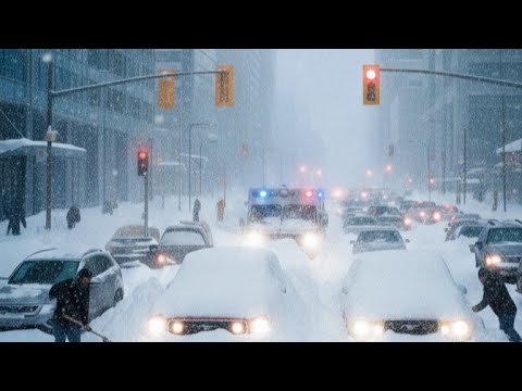 Canada In CHAOS As Major Snowstorm Paralyzes Ontario And Quebec 