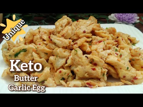 The Growing Popularity Of KETO Butter Garlic Egg  Egg Recipes  Butter Garlic Egg Breakfast Ideas