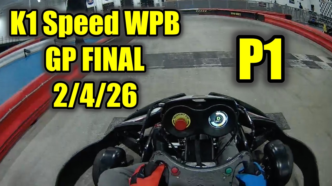2026 Season K1 Speed WPB, FL GP Finals | Race 2/12