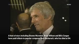 Tributes paid to Burt Bacharach