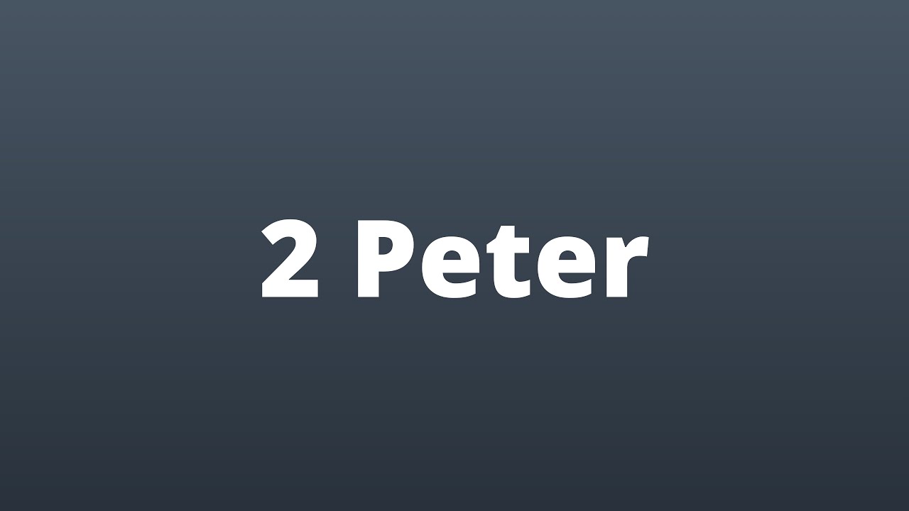 2 Peter | Be Wise About False Teachers