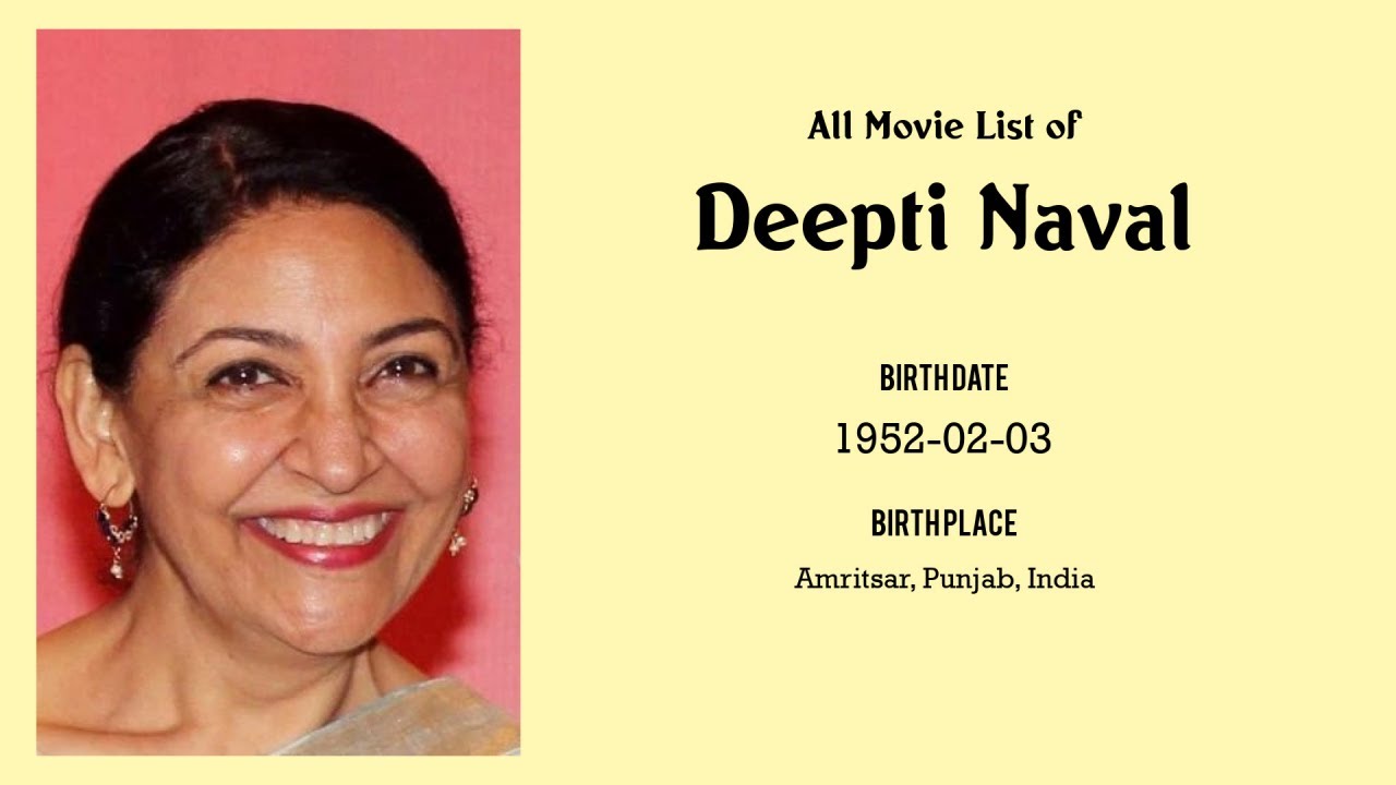 Deepti Naval Movies list Deepti Naval| Filmography of Deepti Naval