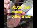 VEVOK Chef Manual Coffee Grinder