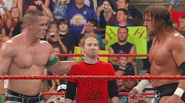 Seth Green, John Cena & Triple H vs. The Legacy: Raw, July 13, 2009