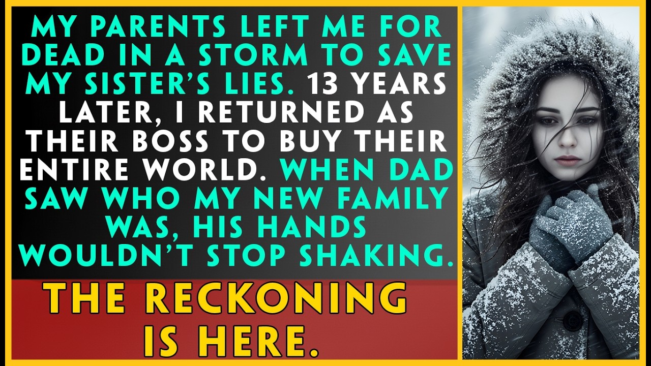 My Parents Left Me In A Storm For My Sister—10 Years Later, I’m Their Boss | Revenge Story
