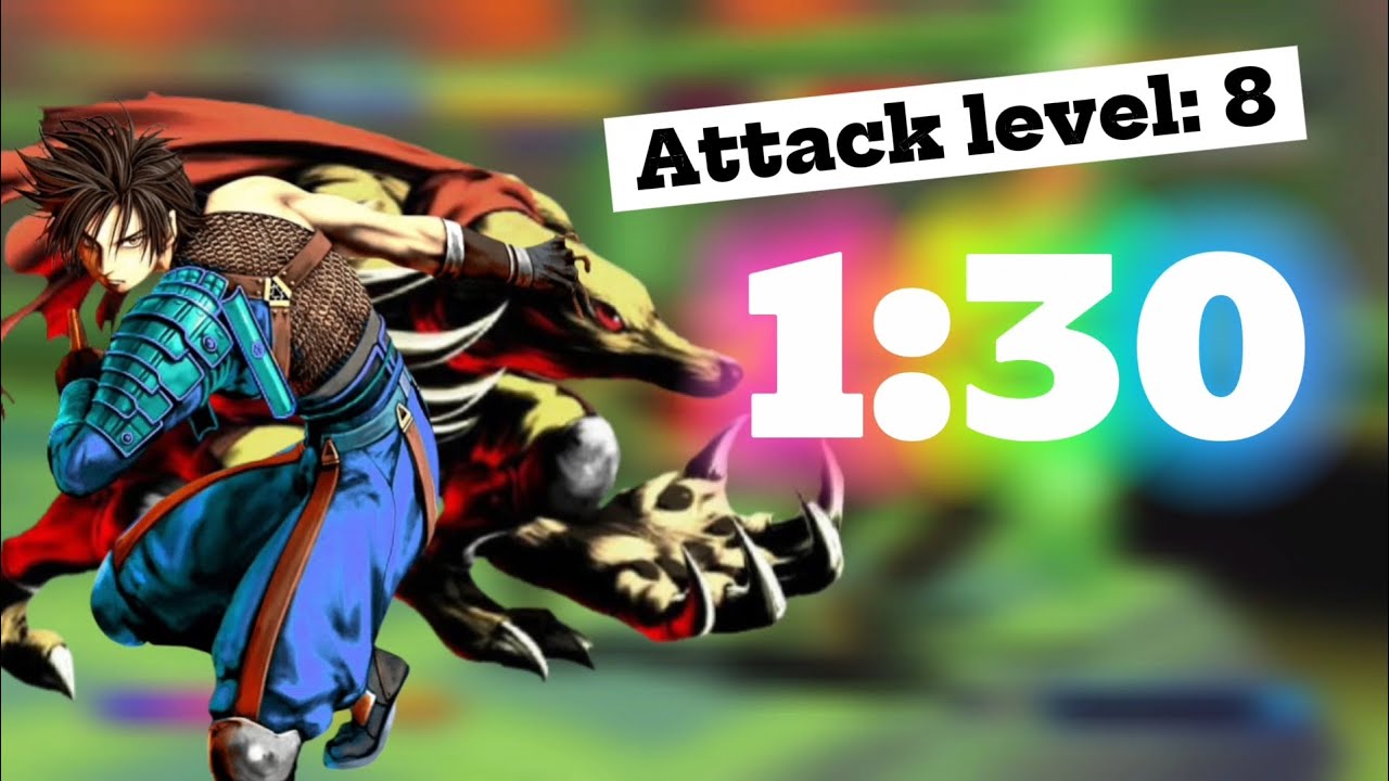 Speedrun: Bakuryu diệt Shenlong thần tốc, combo không rớt, mức attack level 8