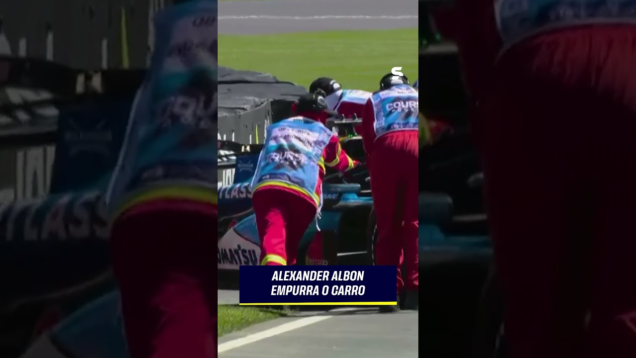 PROBLEMAS PARA PILOTO DA WILLIAMS NO PRIMEIRO TREINO DA FÓRMULA 1 | #shorts | sportv