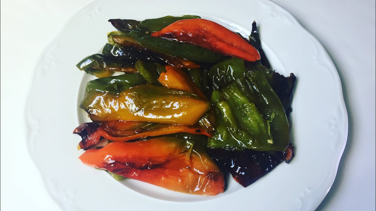 PIMIENTOS  FRITOS “RECETA de la ABUELA”