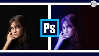 Simple Way To Apply a DUAL LIGHTING Effect In Photoshop | Portrait Dual Lighting Effect In Photoshop