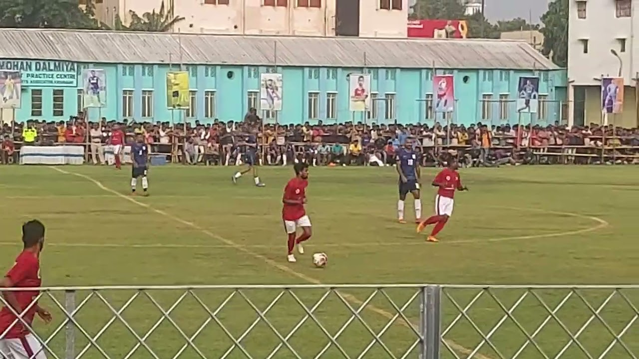 Krishnanagar India versus Nadia football match