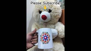 Easy & Beautiful Dot Mandala Art On Mug 😍