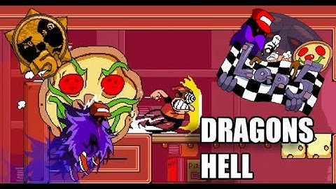 Pizza Tower - Dragons Lair Lap 5 Lunatic Mode