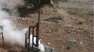 2 PVC Rocket engine CATO with 6 bates grains