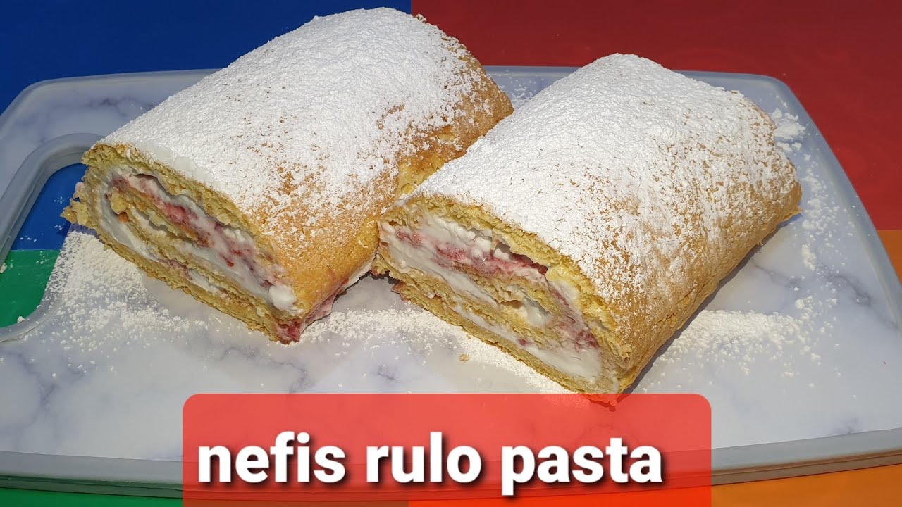 Frambuazlı Rulo Pasta Tarifi Kırılmayan Tarif YouTube